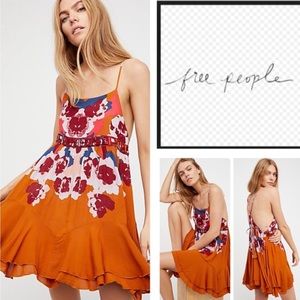Free People Lucy Swing Dress / Sweet Lucy Slip